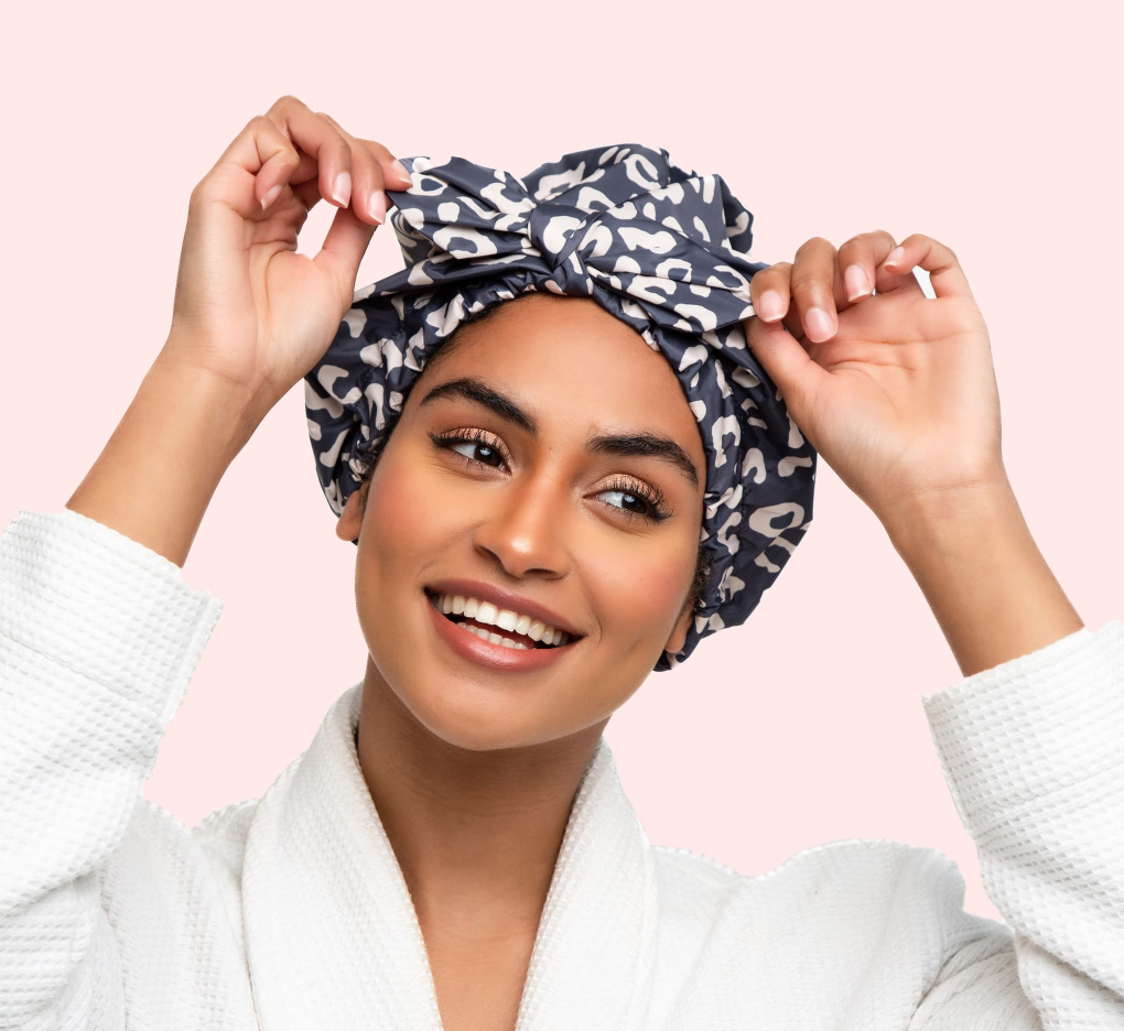 how to tie head wrap for sleeping
