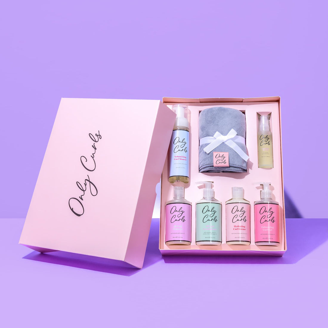 The Only Curls Ultimate Bundle - How to Layer Curly Hair Products for Maximum Definition and Hold