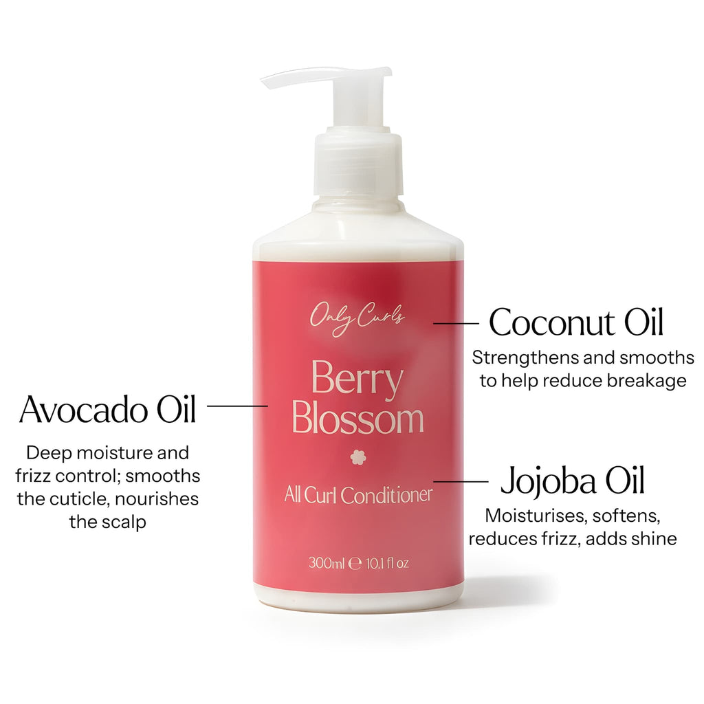 Only Curls Berry Blossom All Curl Conditioner - Only Curls