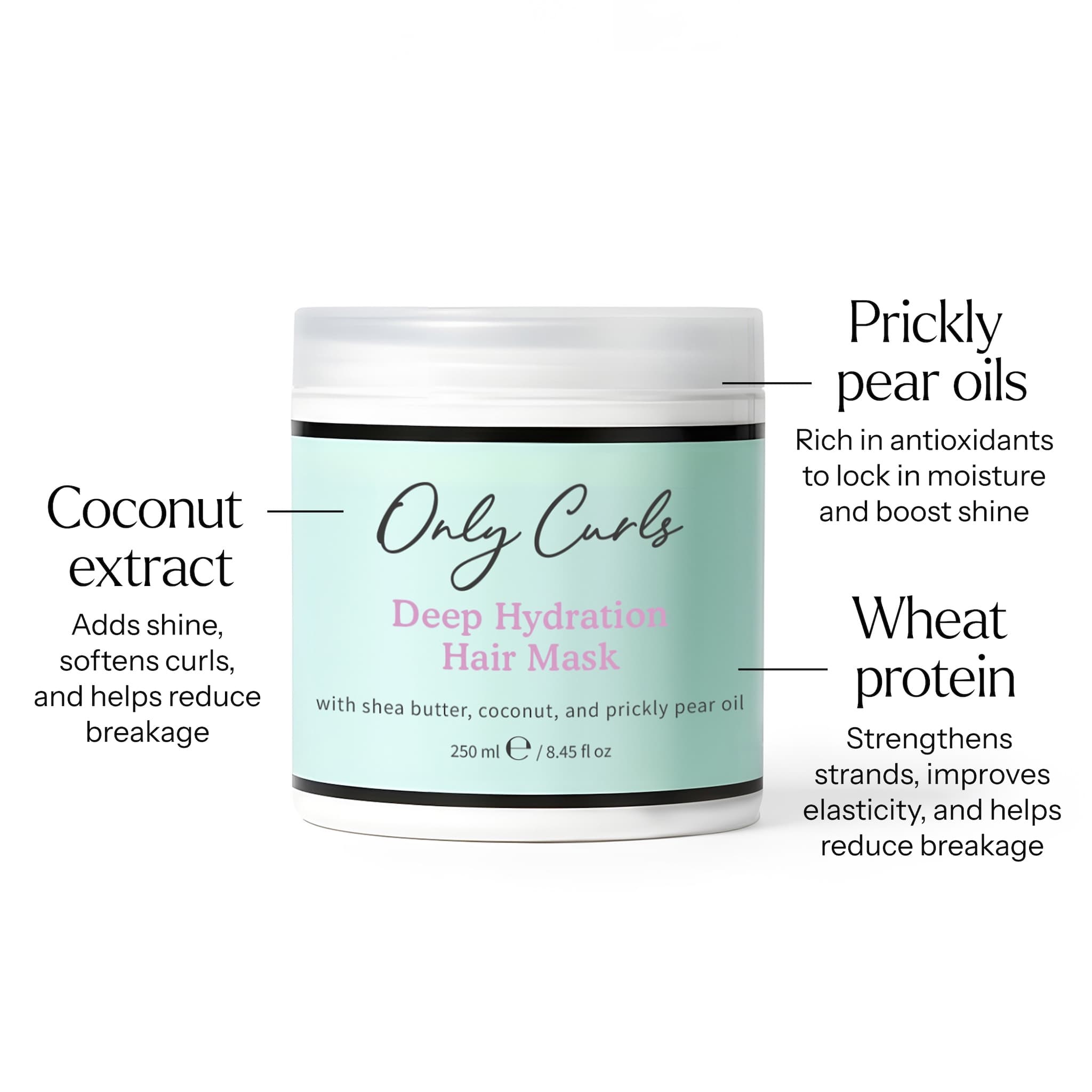 Only Curls Deep Hydration Hair Mask - Only Curls