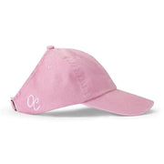 Only Curls Satin Lined Baseball Hat (with open back) - Washed Pink