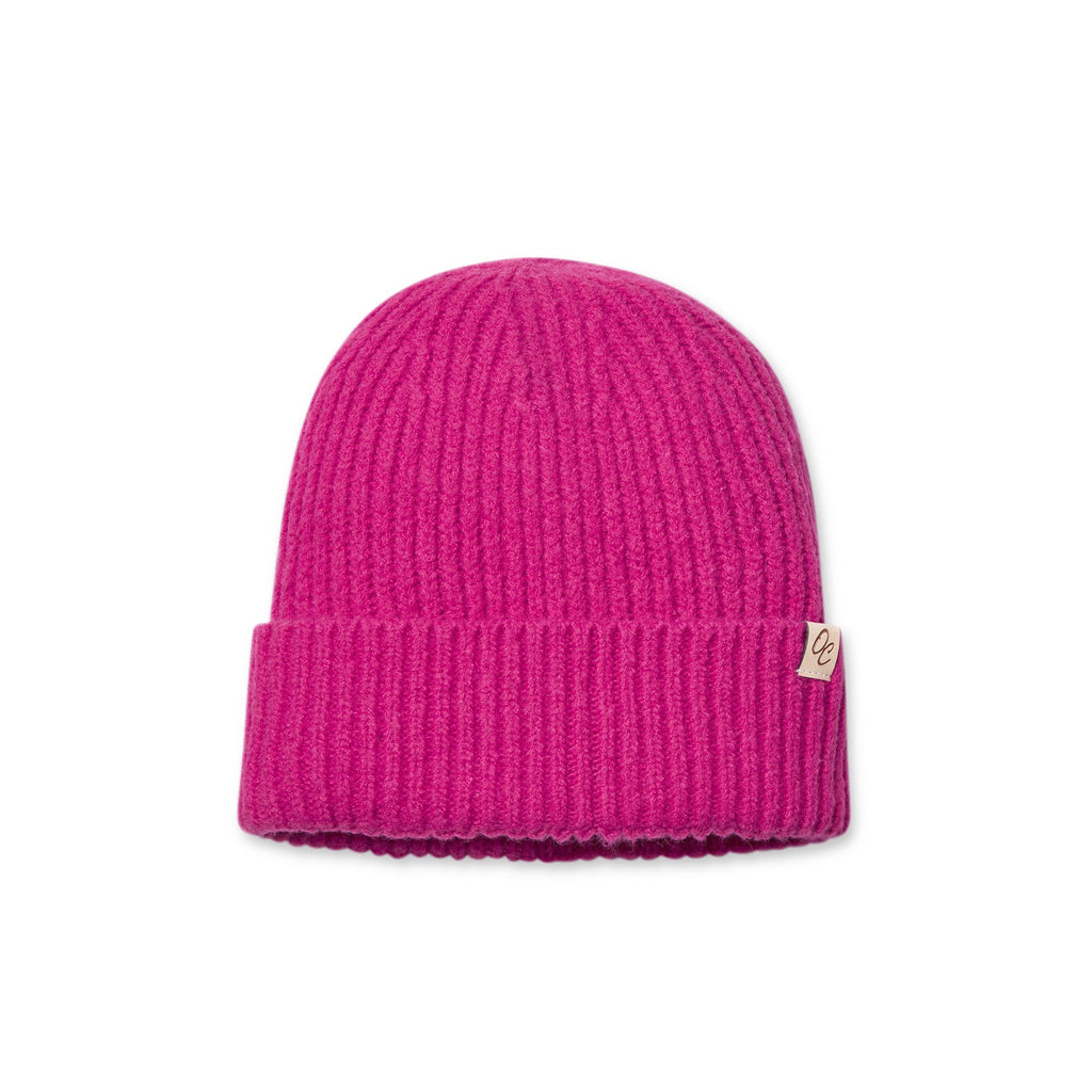 Only Curls Satin Lined Beanie - Ella in Hot Pink - Only Curls