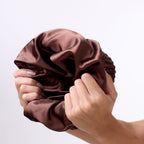 Only Curls Satin Lined Beanie - Ella in Burgundy - Only Curls