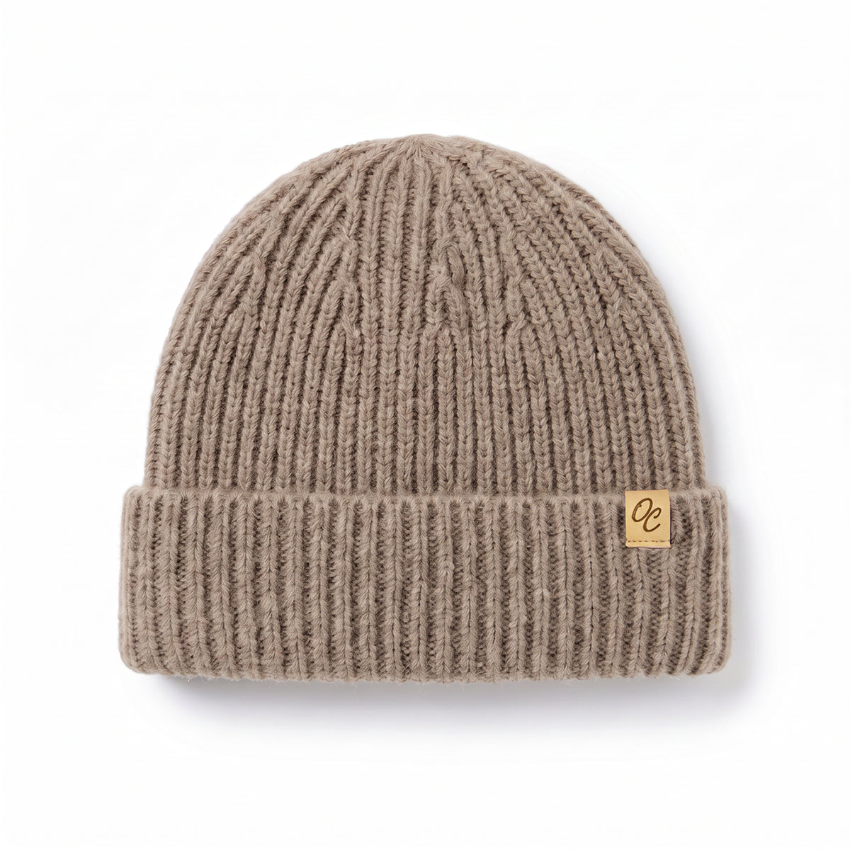 Only Curls Satin Lined Beanie - Ella in Sand