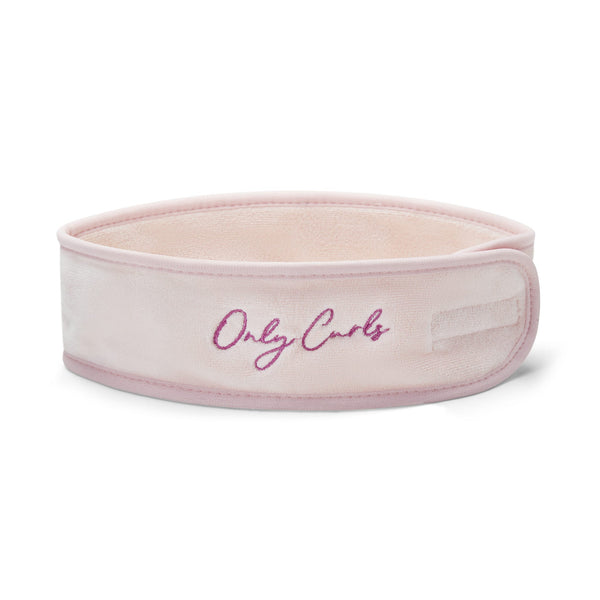 Only Curls Microfibre Headband - Pink