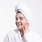 Only Curls Towel Turban - White - Only Curls