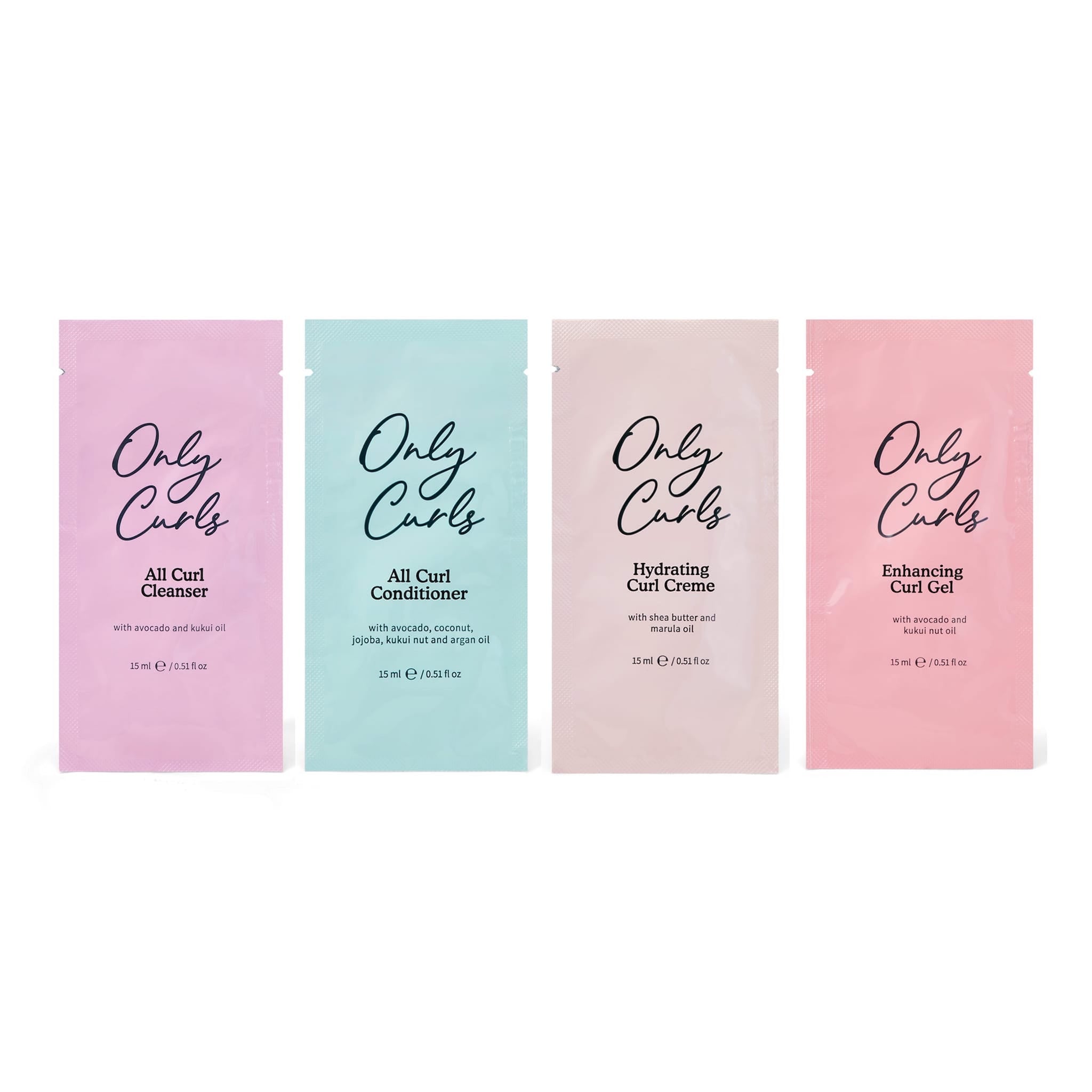 Only Curls Sample Sachet Kit - Only Curls
