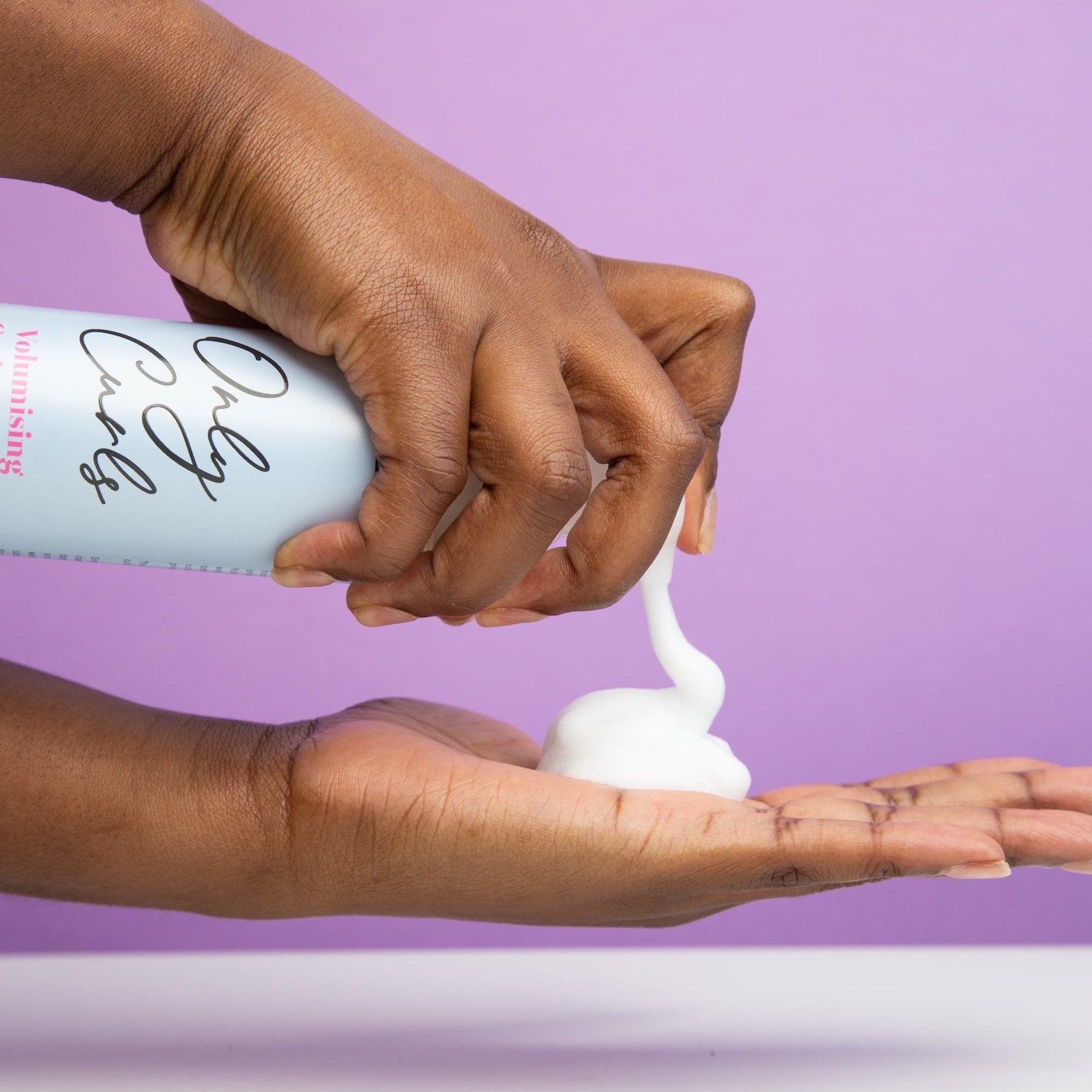 Crisp Only Curls Mousse Design Concept Crisp Only Curls Mousse Design Concept