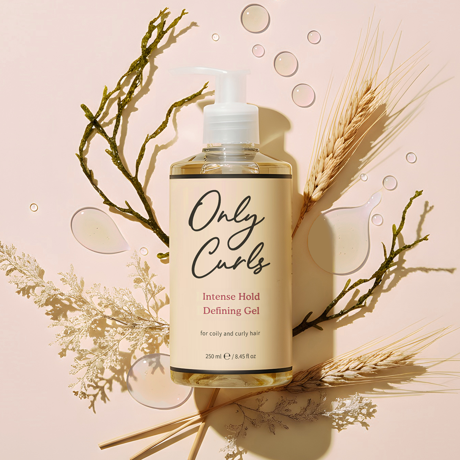 Only Curls Intense Hold Defining Gel - Only Curls