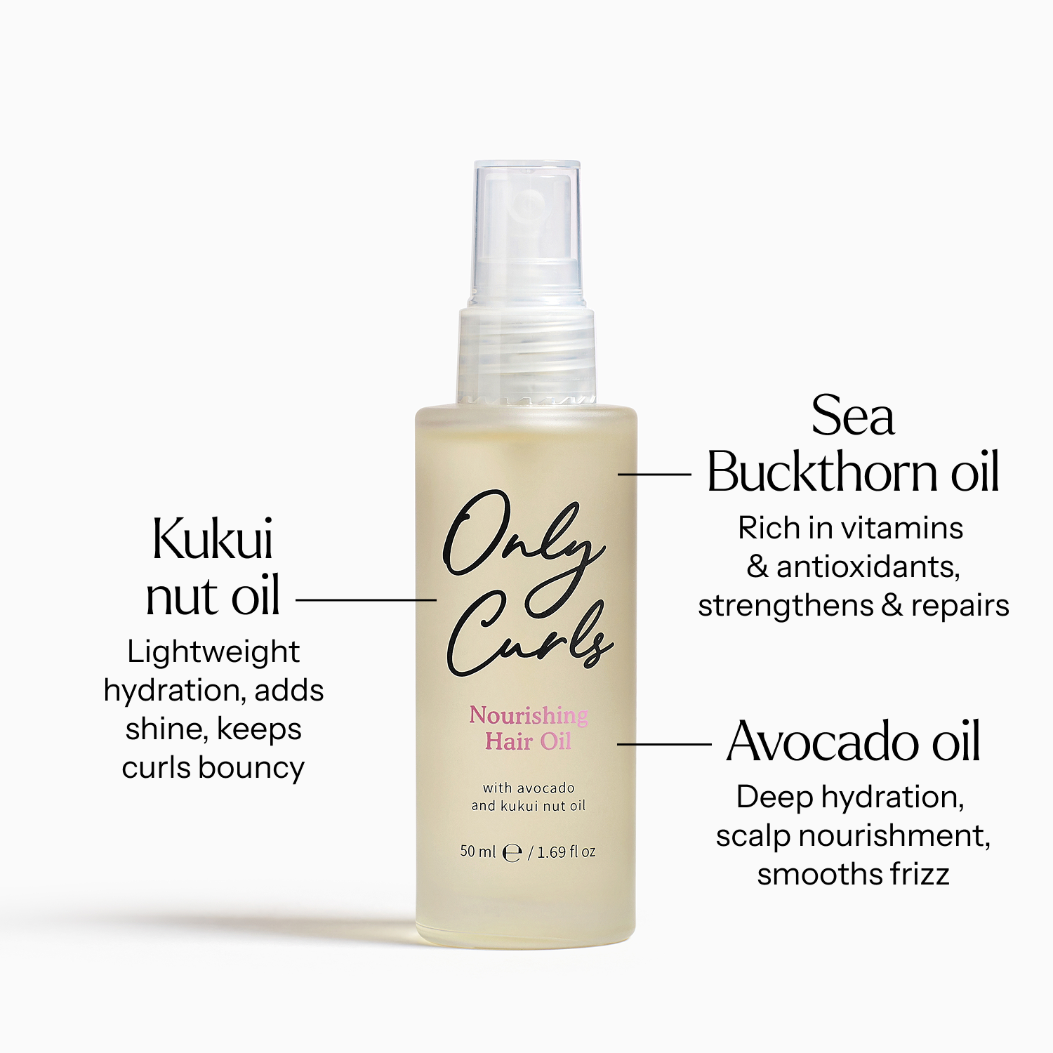 Nourishing Hair Oil - Only Curls