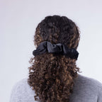 Only Curls Satin Pillow Scrunchies - Black and Bronze Twin Pack - Only Curls