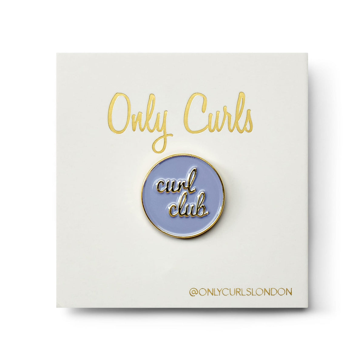 Pin Badge Curl Club