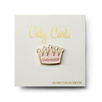 Only Curls Pin Badge - Curl Queen - Only Curls