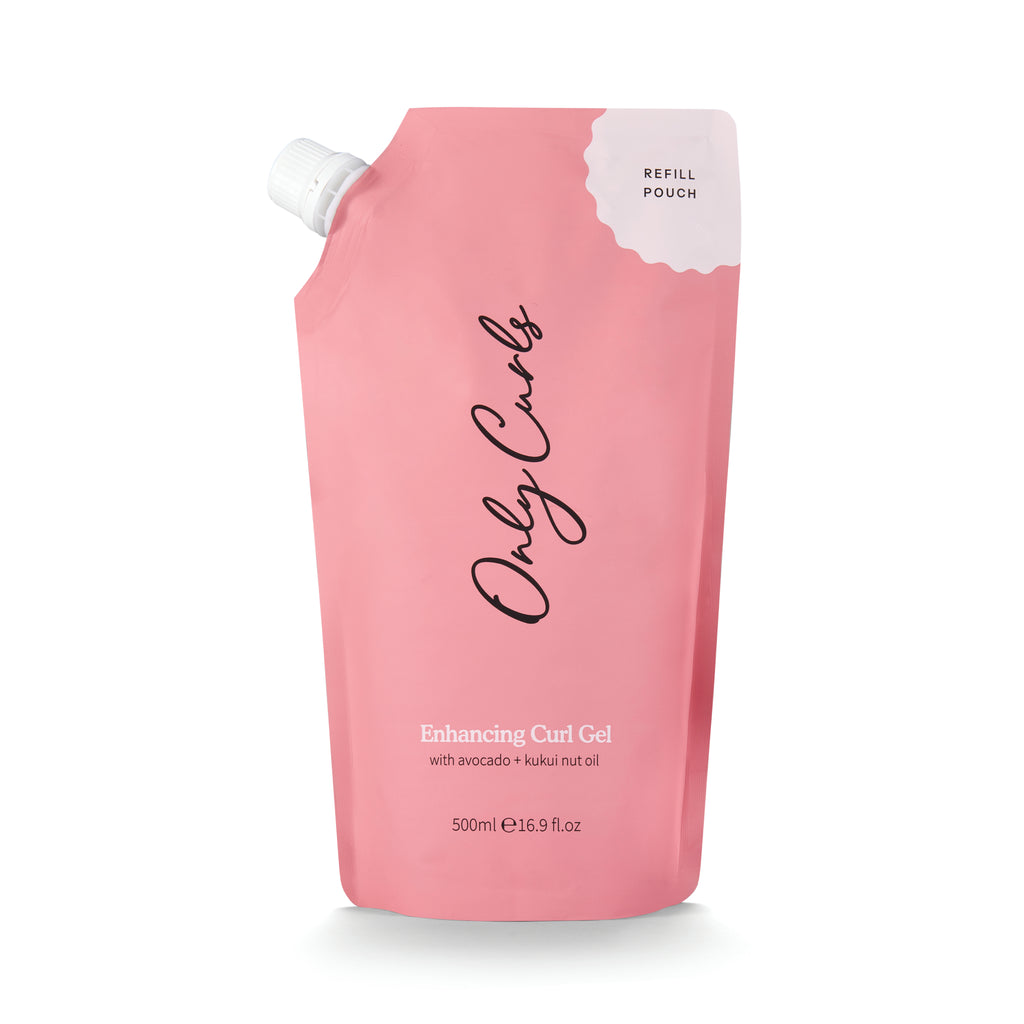 Only Curls Enhancing Curl Gel 500ml - Refill Pouch - Only Curls