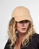 Satin Lined Baseball Hat (full cap) - Caramel OC
