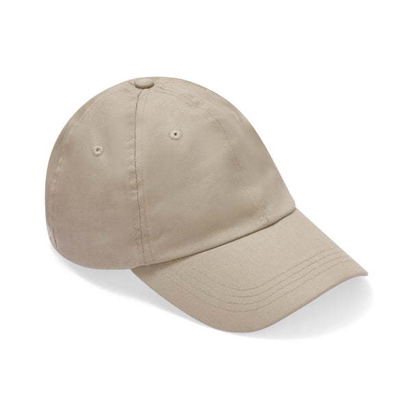 Only Curls Satin Lined Baseball Hat  - Beige