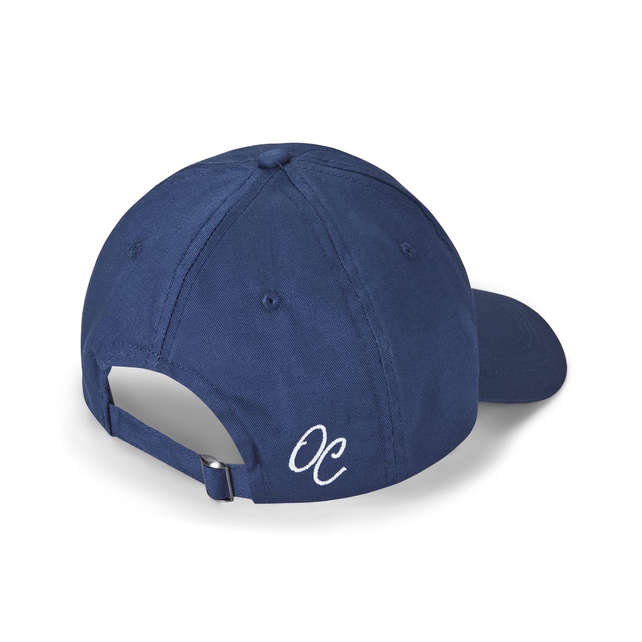 Only Curls Satin Lined Baseball Hat - Navy - Only Curls