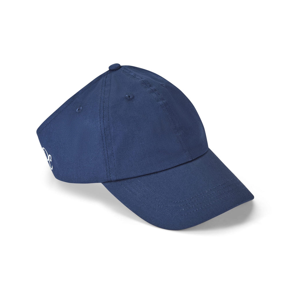 Only Curls Satin Lined Baseball Hat (with open back) - Navy - Only Curls