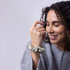 Only Curls Silk Scrunchies - Sage Green - Only Curls