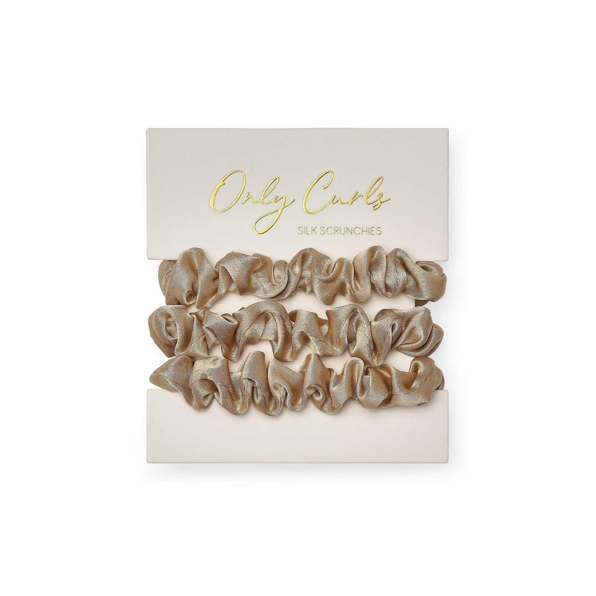 Silk Scrunchies Blonde