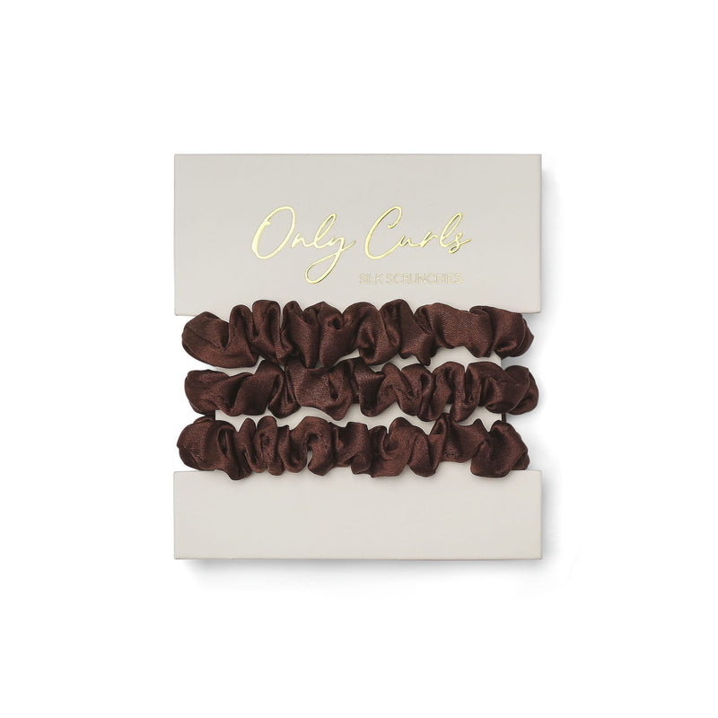 Silk Scrunchies Brunette 5060741545241