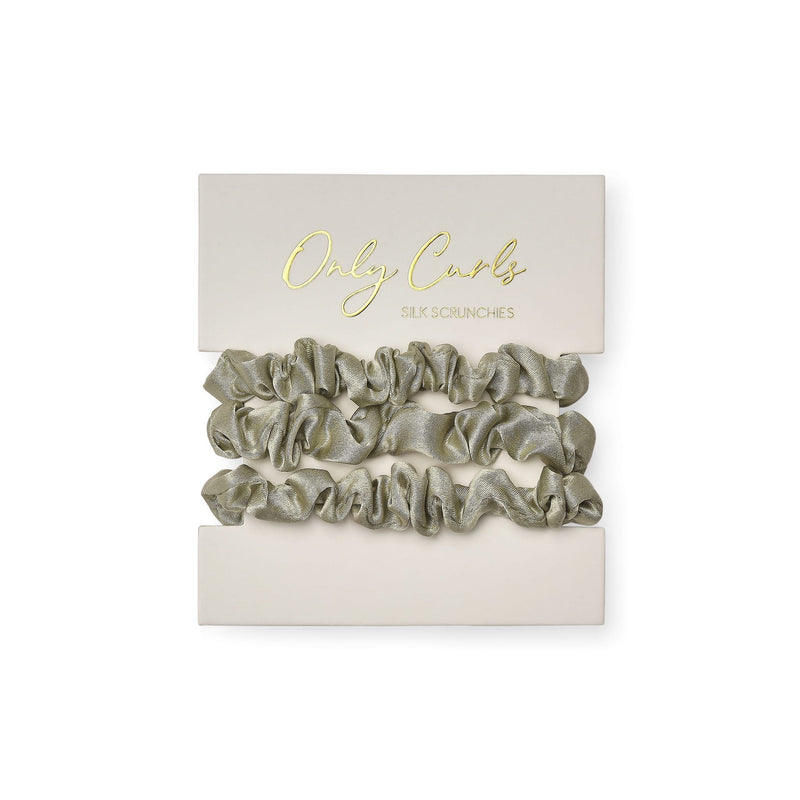 Silk Scrunchies Sage 5060741545265