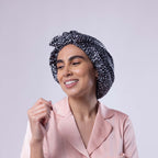 Only Curls Satin Sleep Turban - Dalmatian Spot - Only Curls