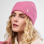 Only Curls Dusty Pink Super Soft Satin-Lined Beanie & Glove Set - Only Curls