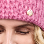 Only Curls Dusty Pink Super Soft Satin-Lined Beanie & Glove Set - Only Curls
