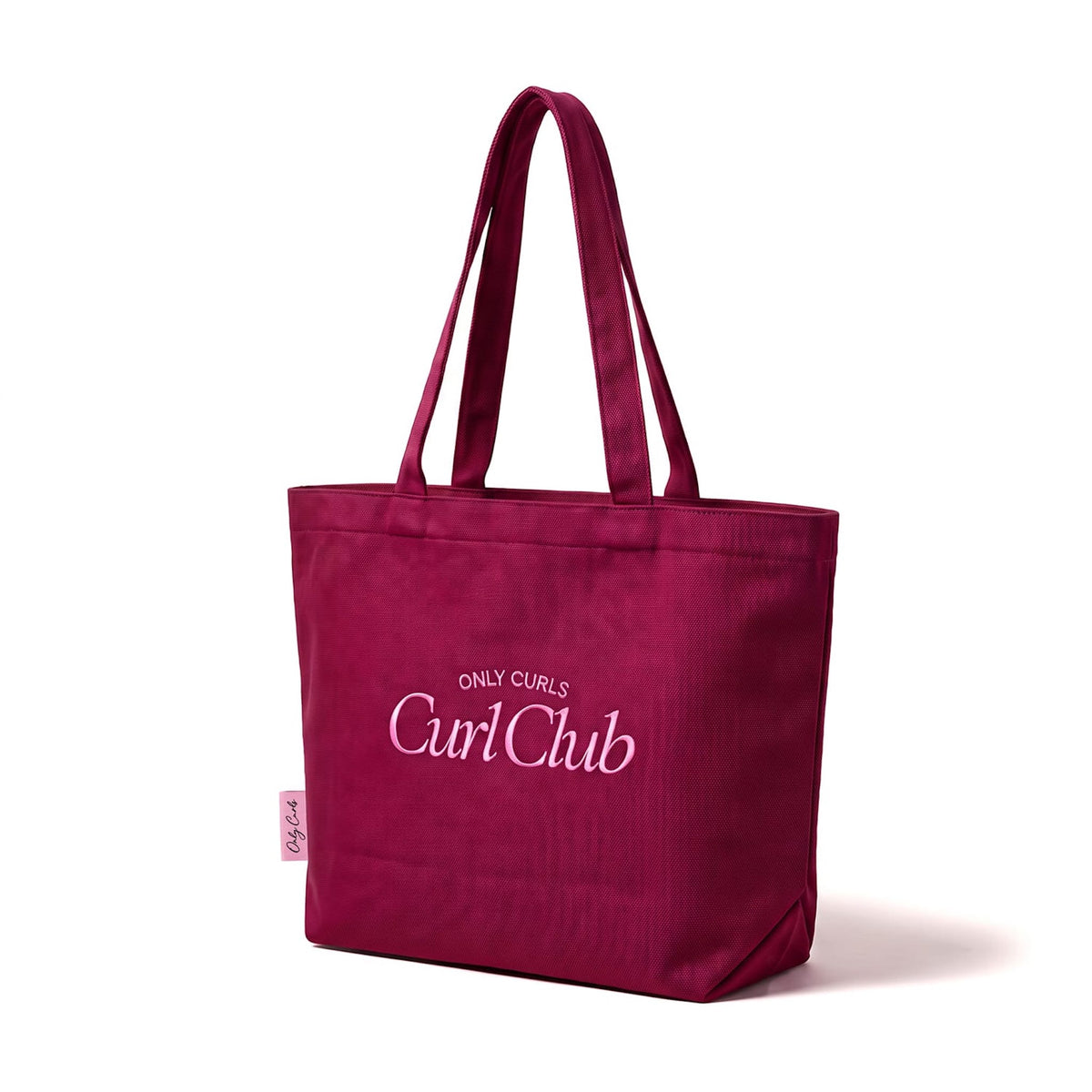 Only Curls Curl Club Tote Bag - Burgundy
