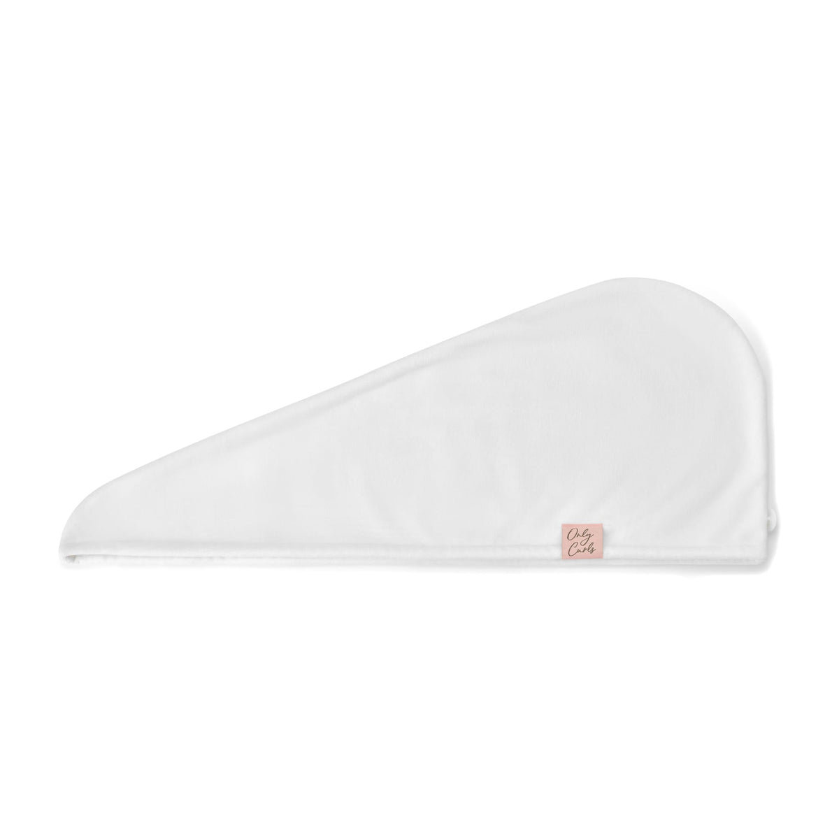 Only Curls Towel Turban - White