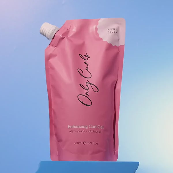 Only Curls Enhancing Curl Gel 500ml - Refill Pouch