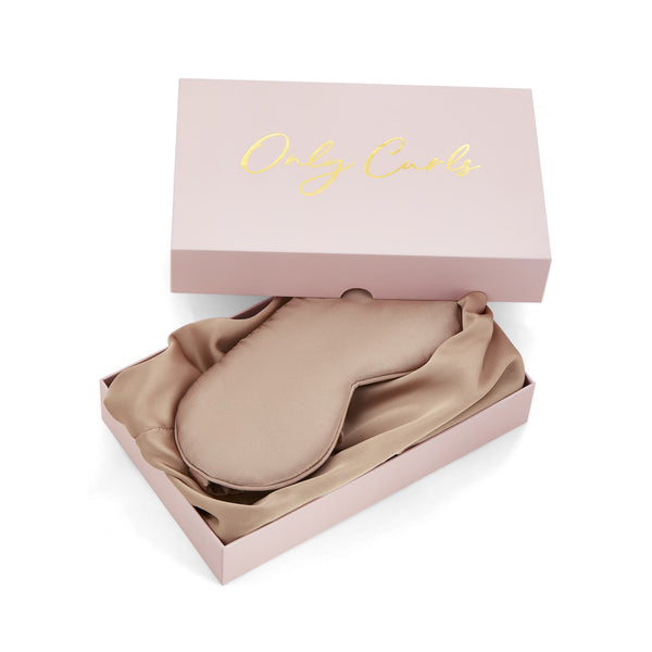 Only Curls Eye Mask and Sleep Turban Set - Bronze