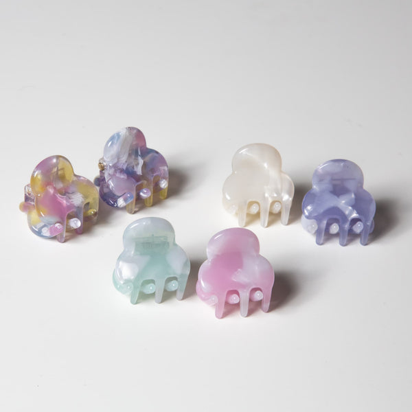 Only Curls Mini Claw Clips - Pastel