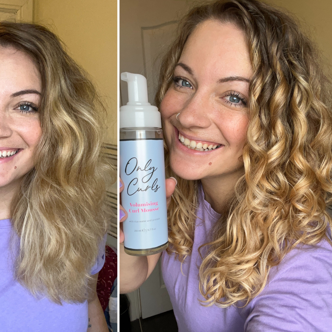 Only Curls Volumising Curl Mousse - Only Curls