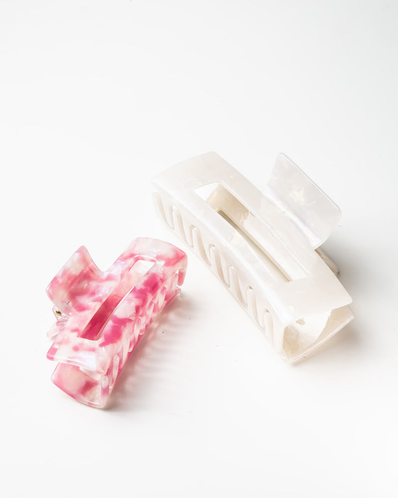 Rectangle Claw Clips 5060741542745