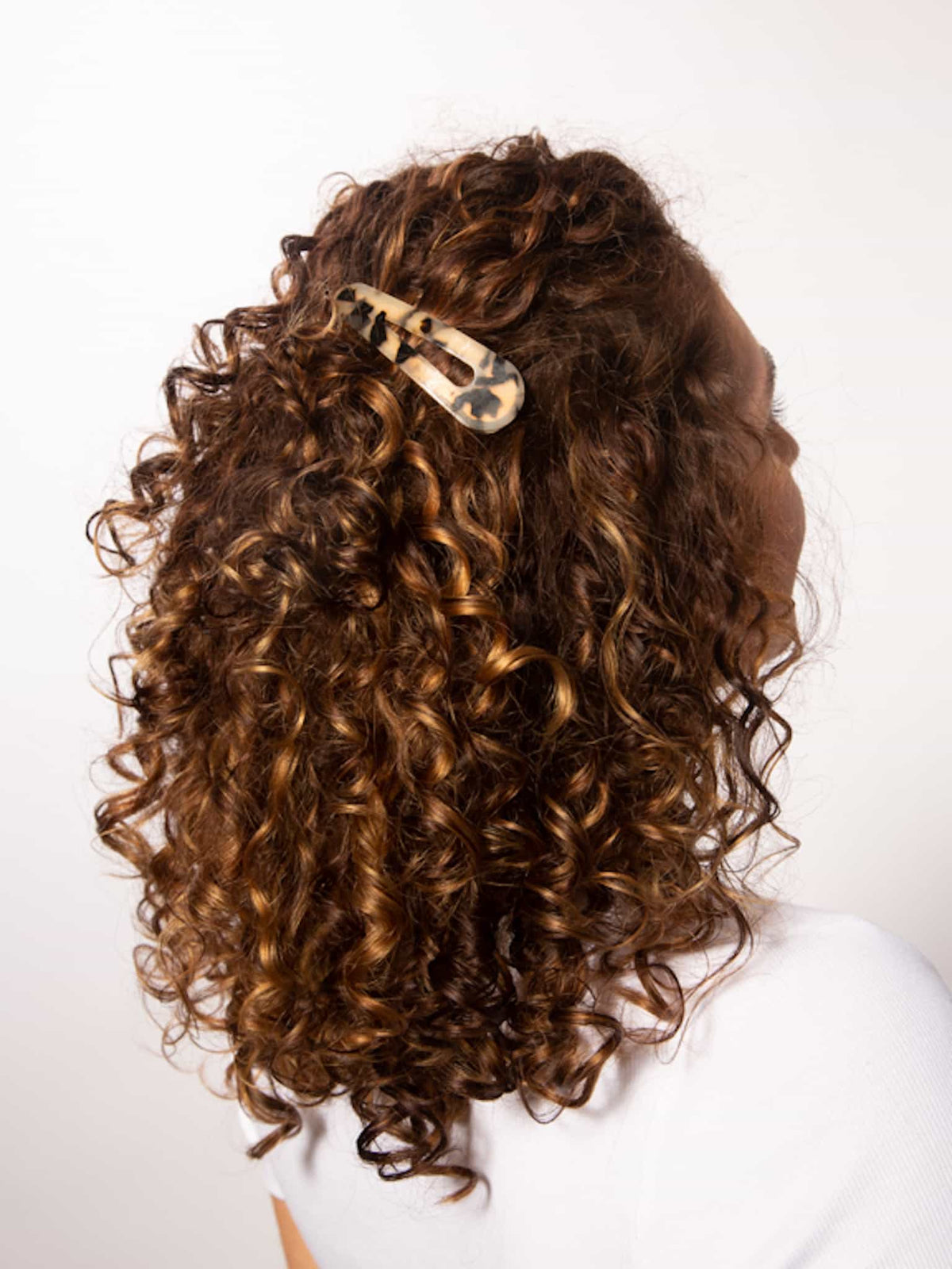 Only Curls Tort Speckle Snap Hair Clips - Only Curls