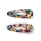 Only Curls Colour Confetti Crocodile Hair Clips - Only Curls