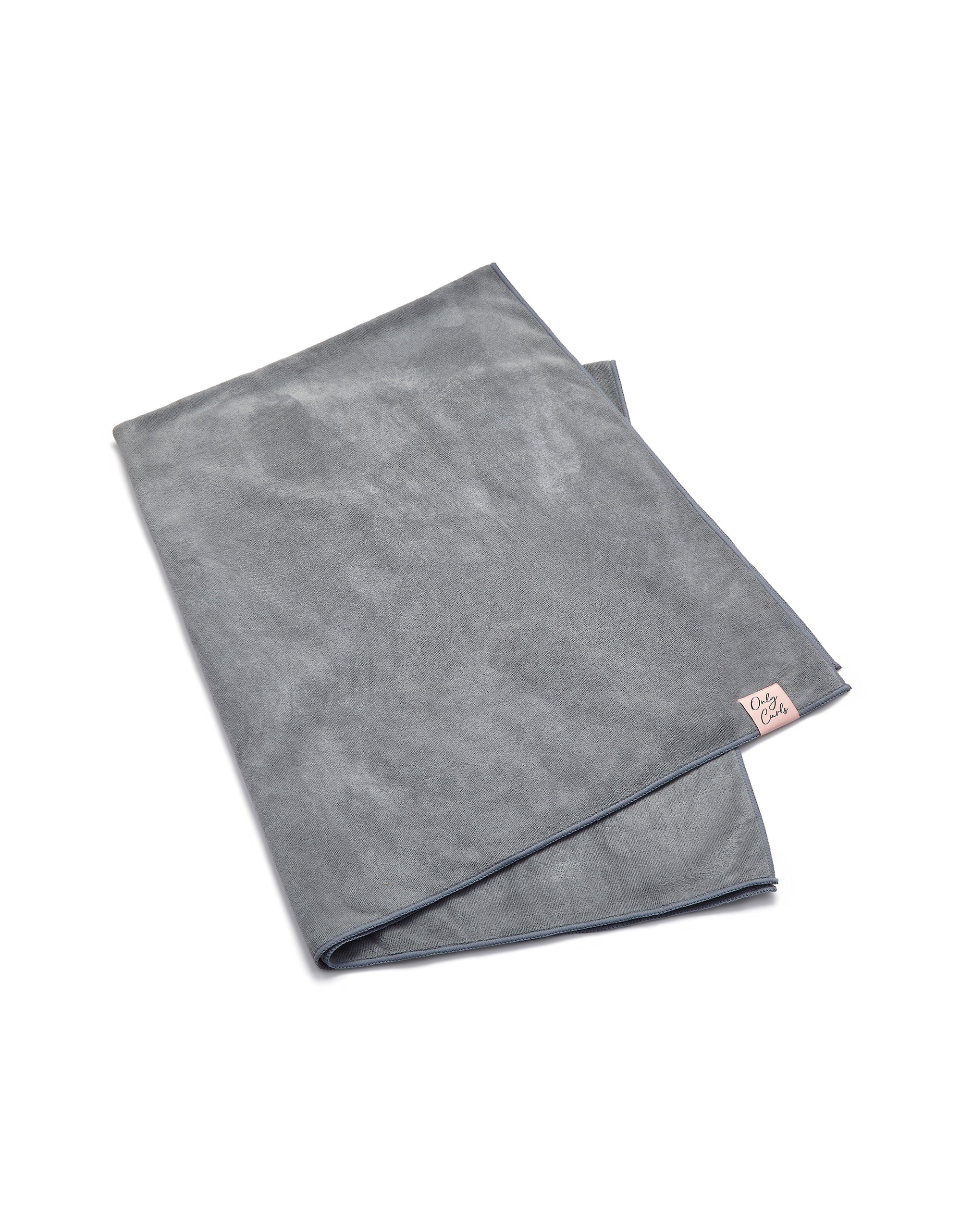 Only Curls Microfibre Hair XL Towel - Grey - Only Curls