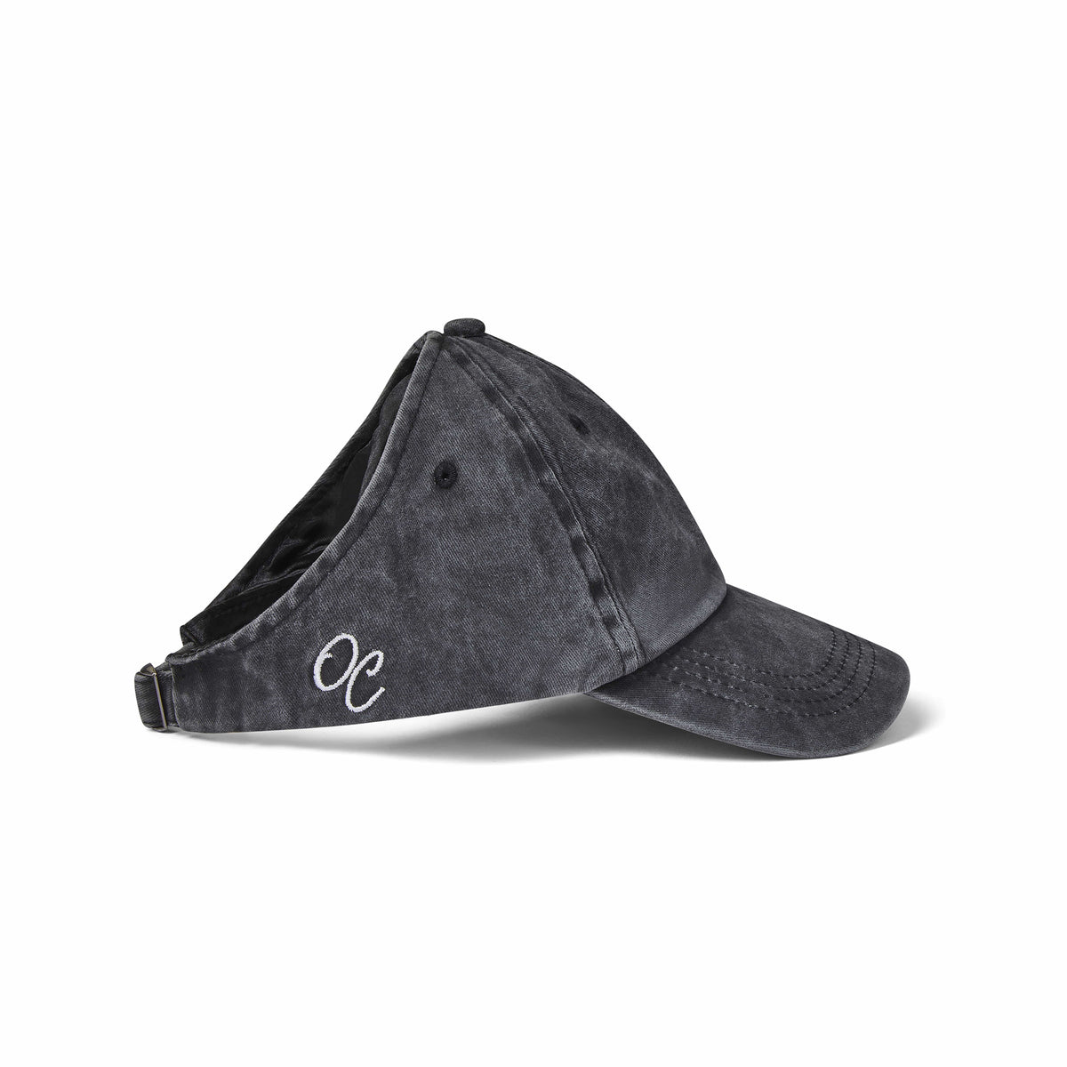 Satin Lined Baseball Hat Washed