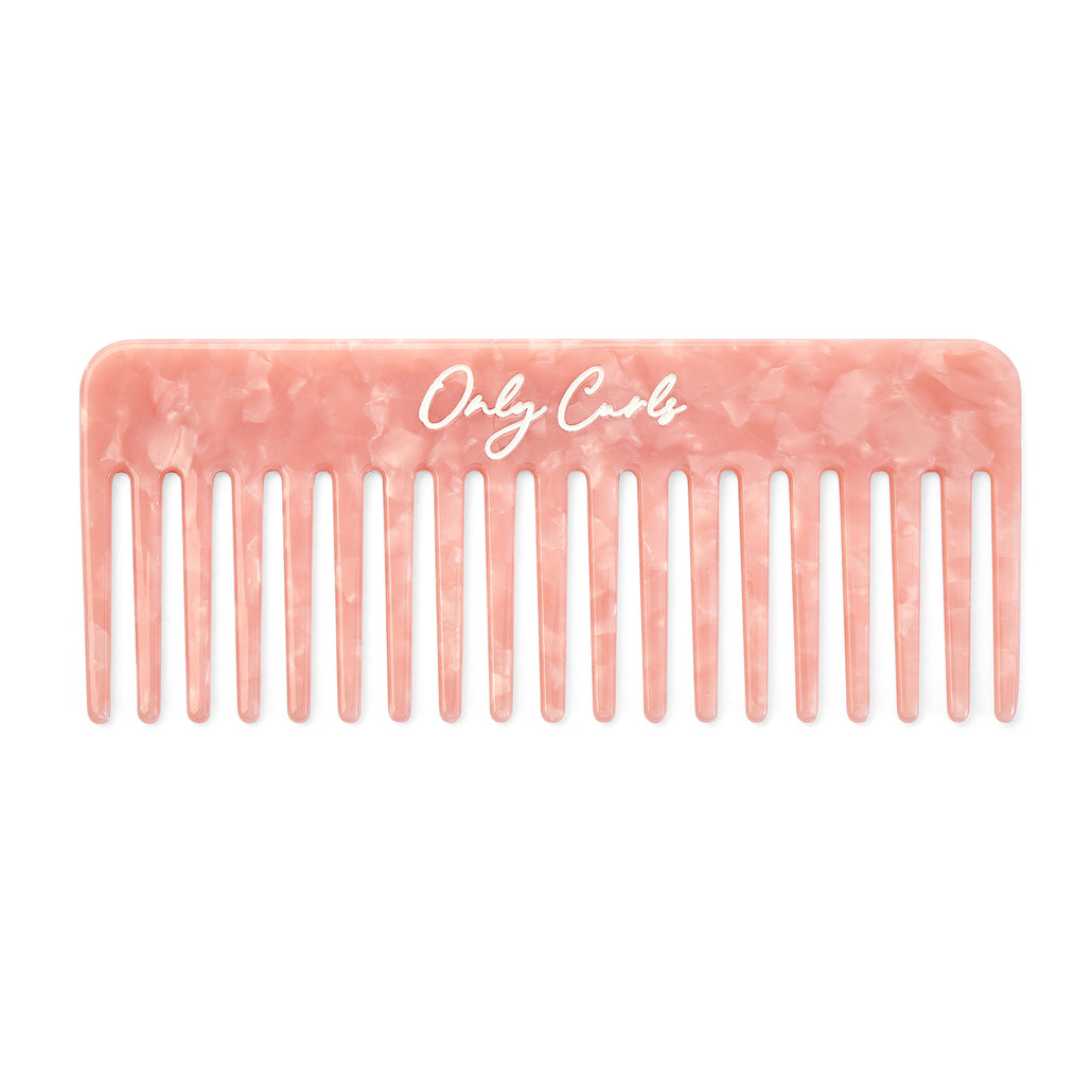 Only Curls Pink Shimmer Comb