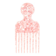 Only Curls Afro Comb - Pink Shimmer