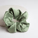 Only Curls Satin Scrunchie - Dusty Green