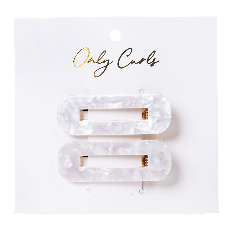 Crocodile Hair Clips Shimmer